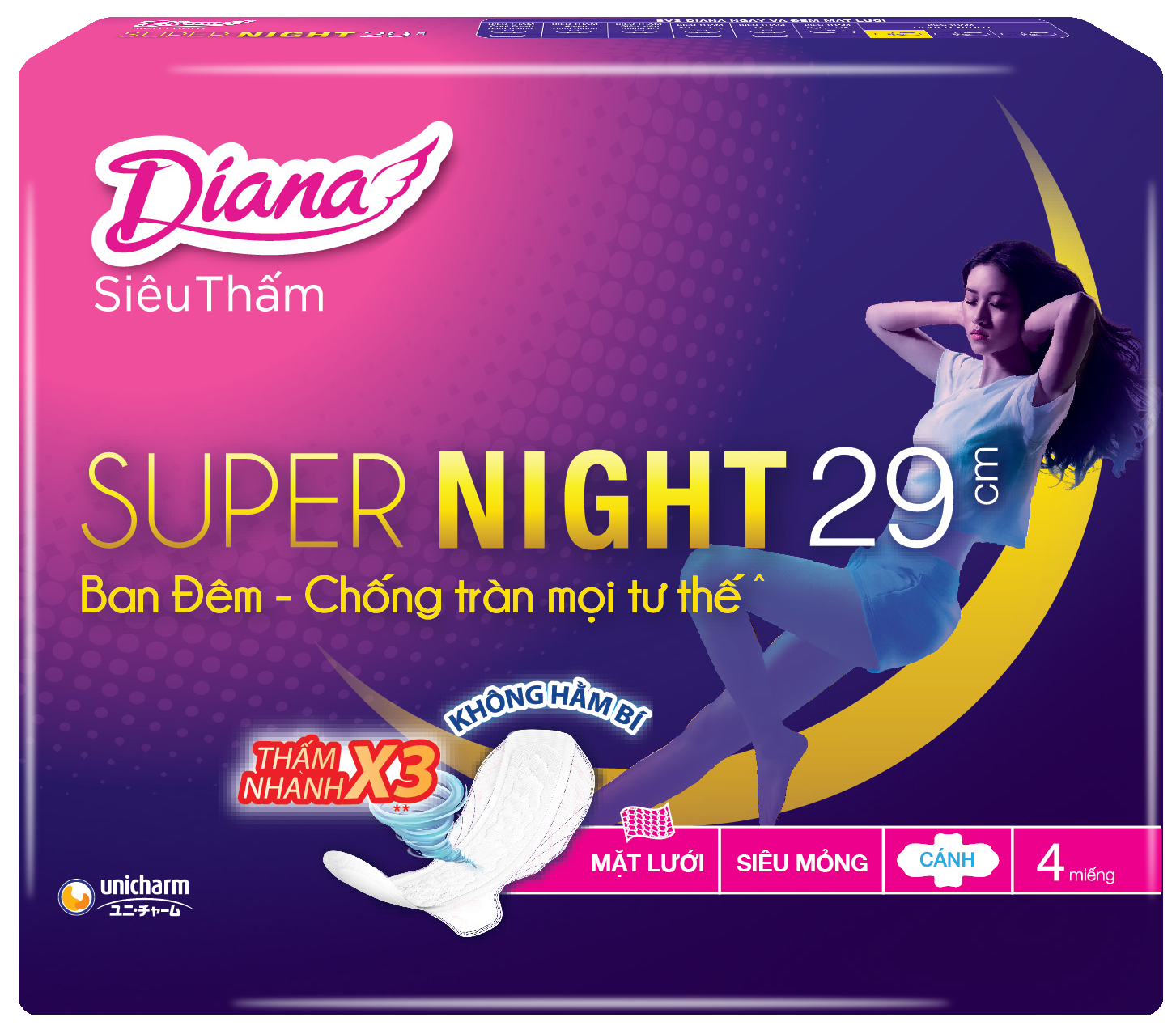 BVS Diana ban đêm super night 29cm