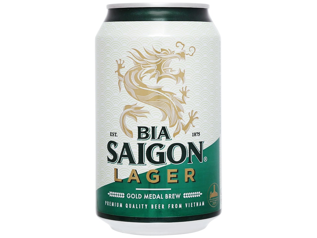 Bia Sài Gòn Lager lon 330ml