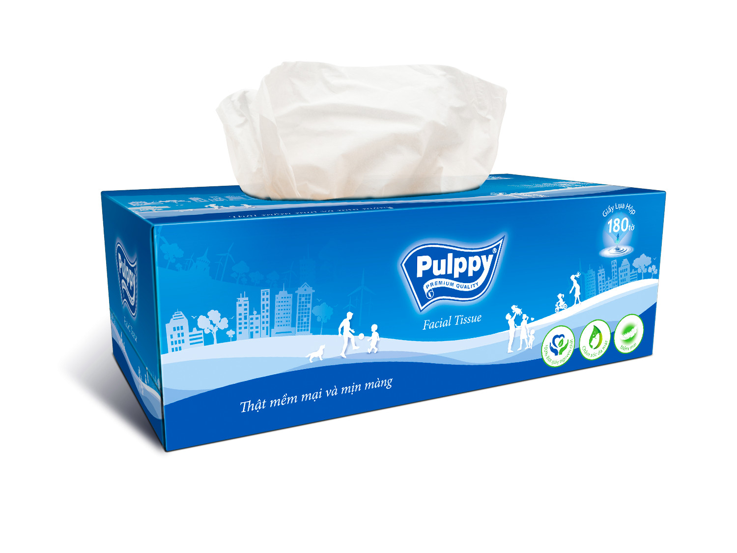 Khăn giấy Pulppy Facial