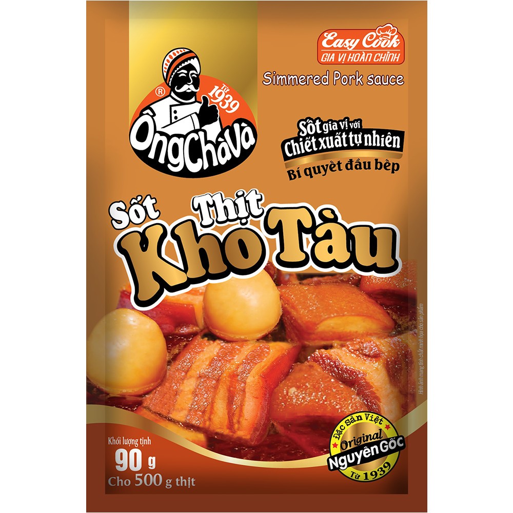 Sốt thịt kho tàu Ông Chà Và 90g