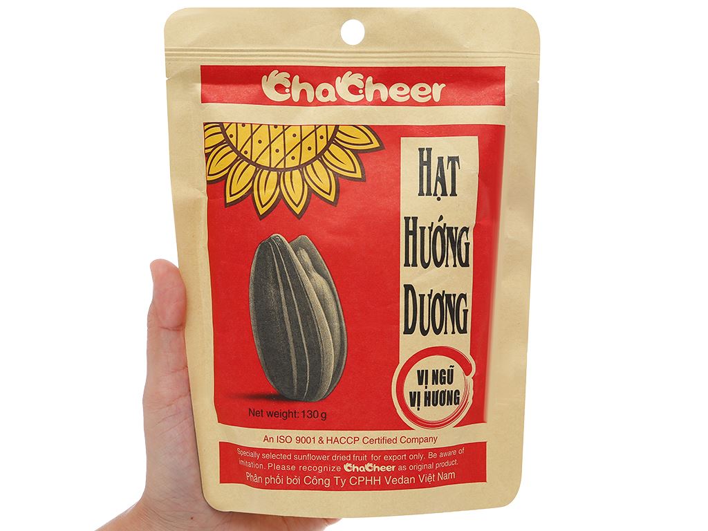 Hạt hướng dương Chacheer vị ngũ vị hương 130g