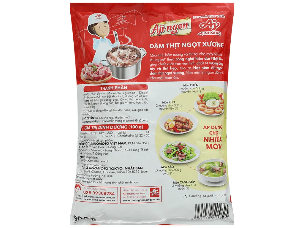 Hạt nêm Aji-ngon 900g