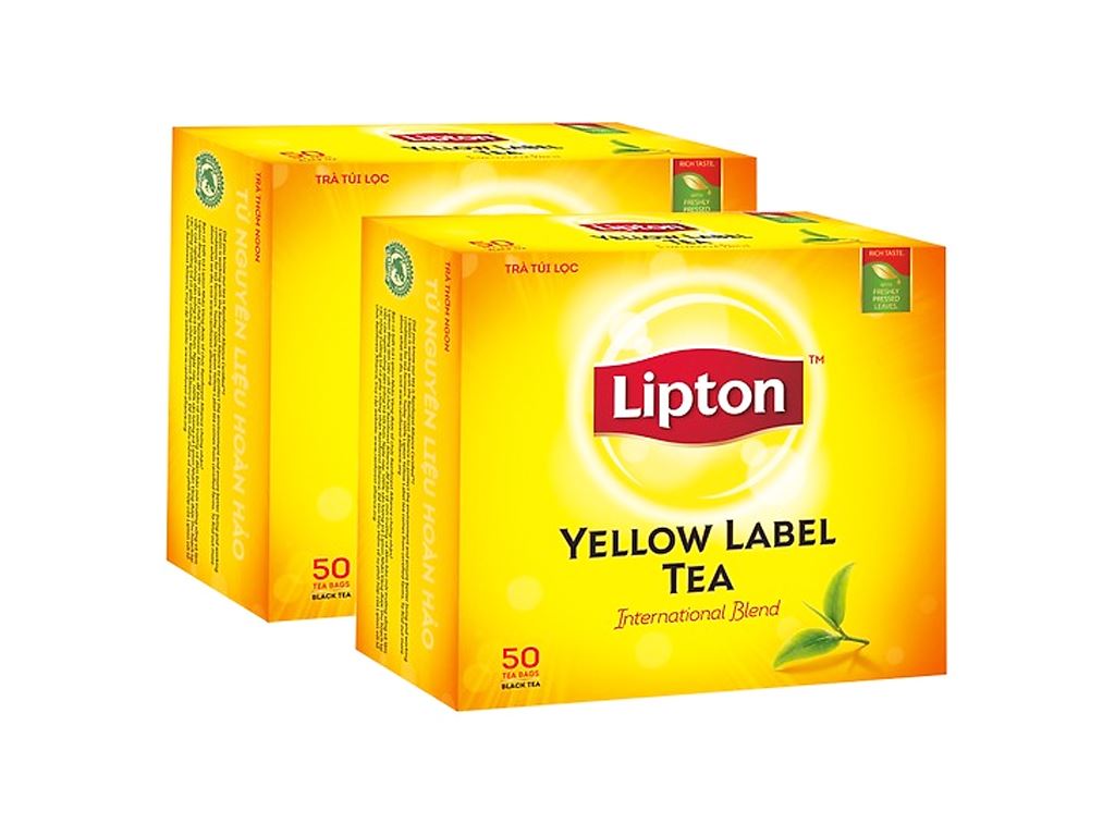 Trà túi lọc Lipton 200g
