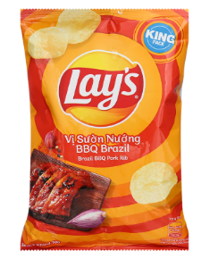 Bánh Lay's Sườn nướng BBQ Brazil 54g