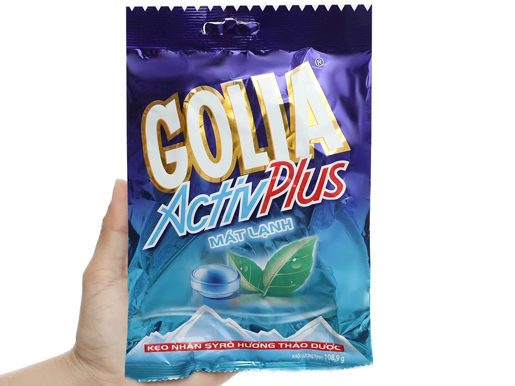 Kẹo Golia nhân syrô hương thảo dược 108.9g