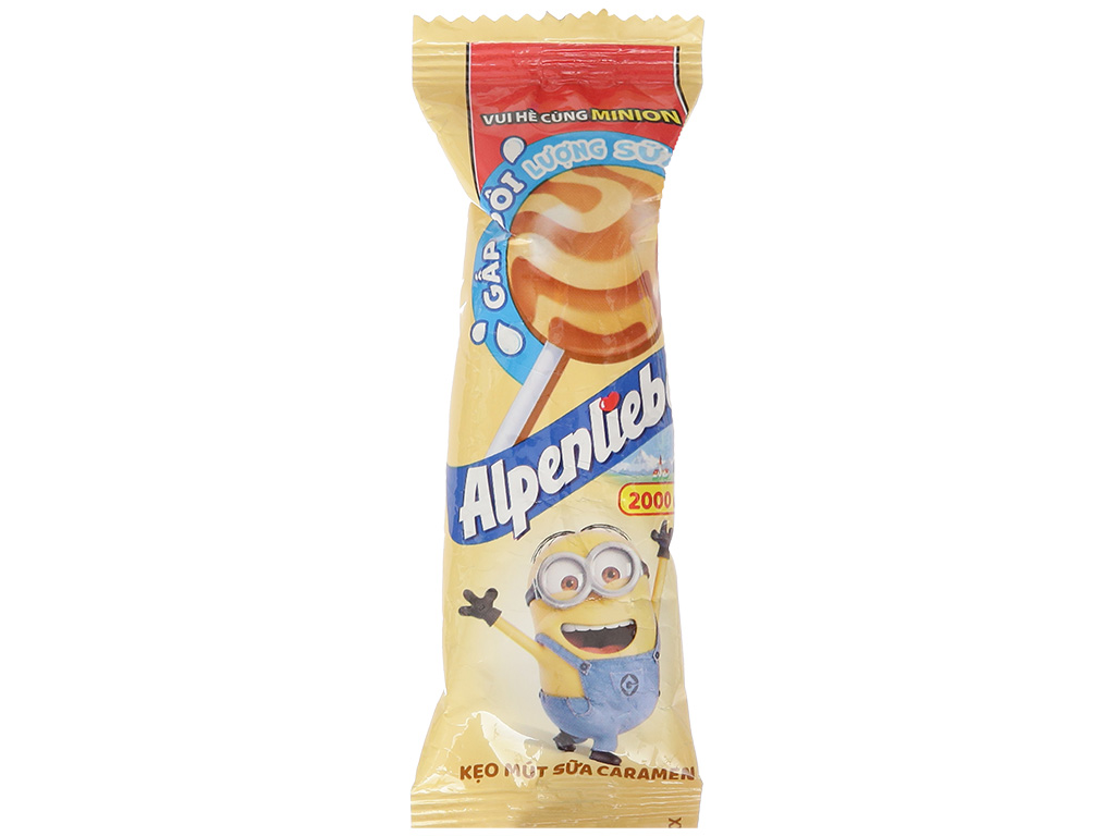 Kẹo mút Alpenliebe hương dâu kem 10g