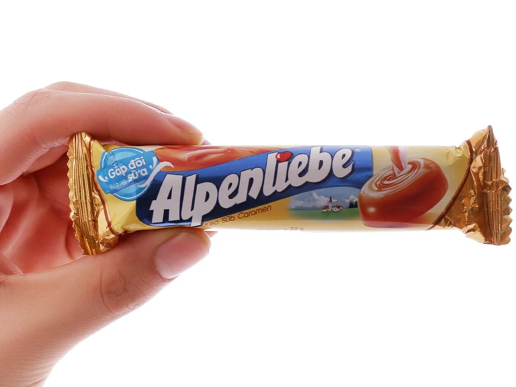 Kẹo viên cây Alpenliebe sữa caramen 32g