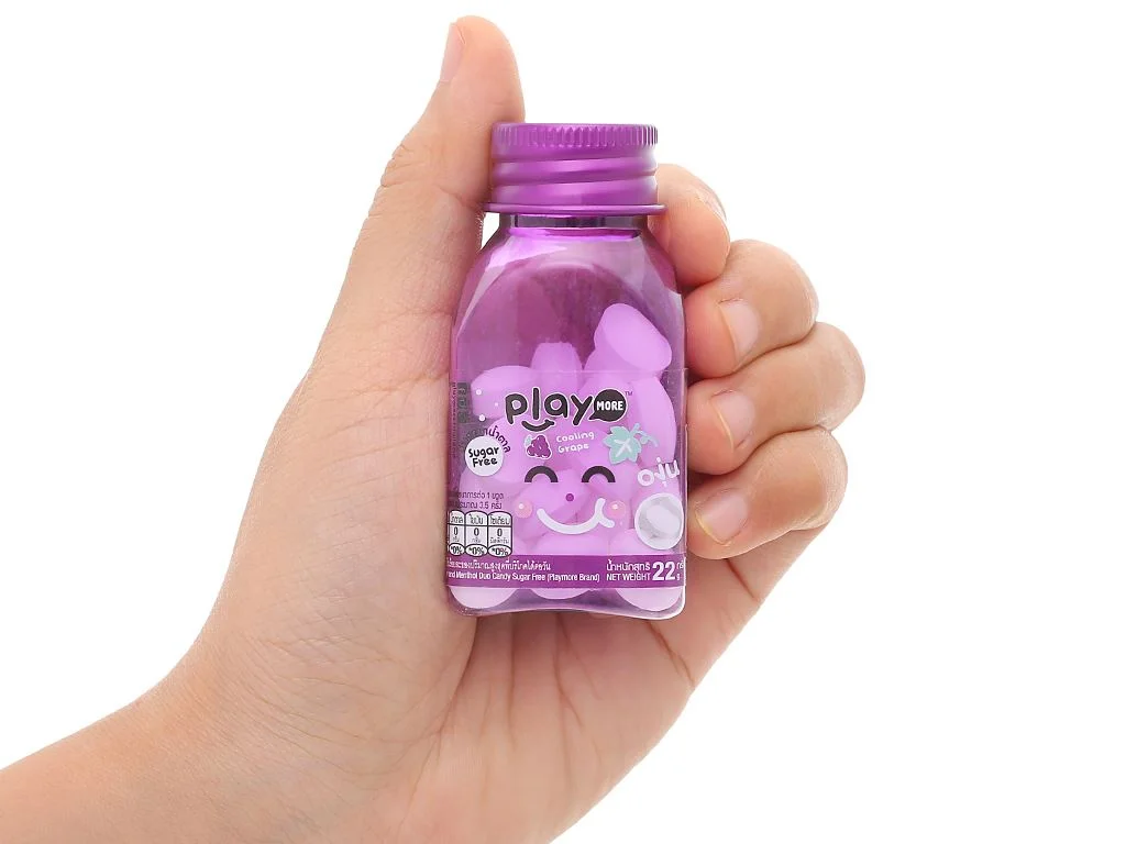 Kẹo Playmore nho 22g