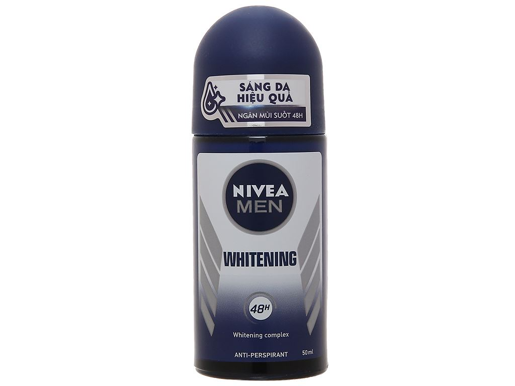 Lăn Khử Mùi Nivea Men Brightening 48h 50ml