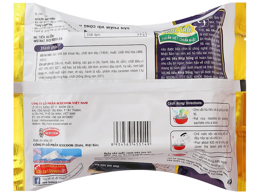 Hủ tiếu nam vang Nhịp sống 69g