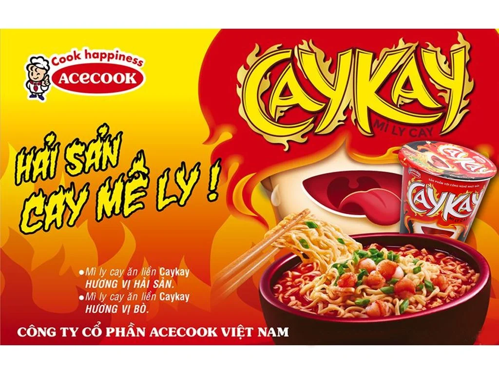Mì ly Caykay bò 66g