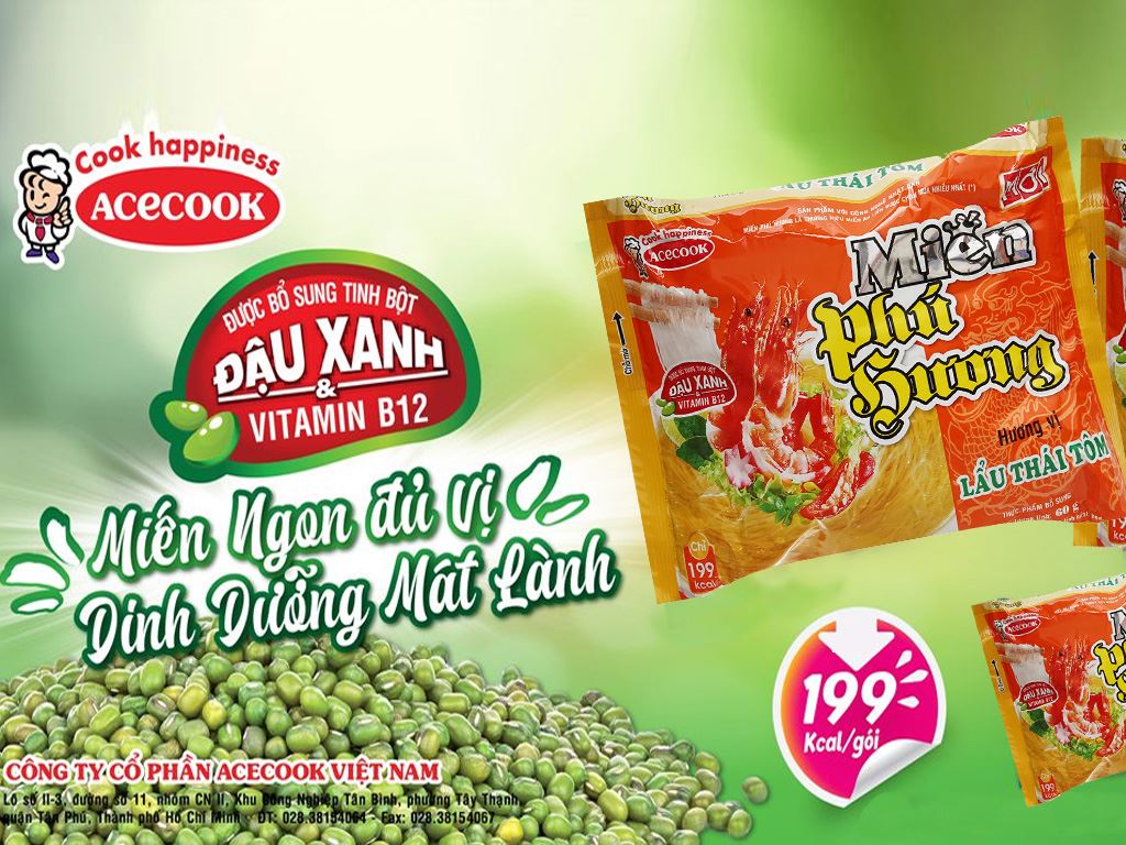 Miến Phú Hương lẩu thái tôm 55g