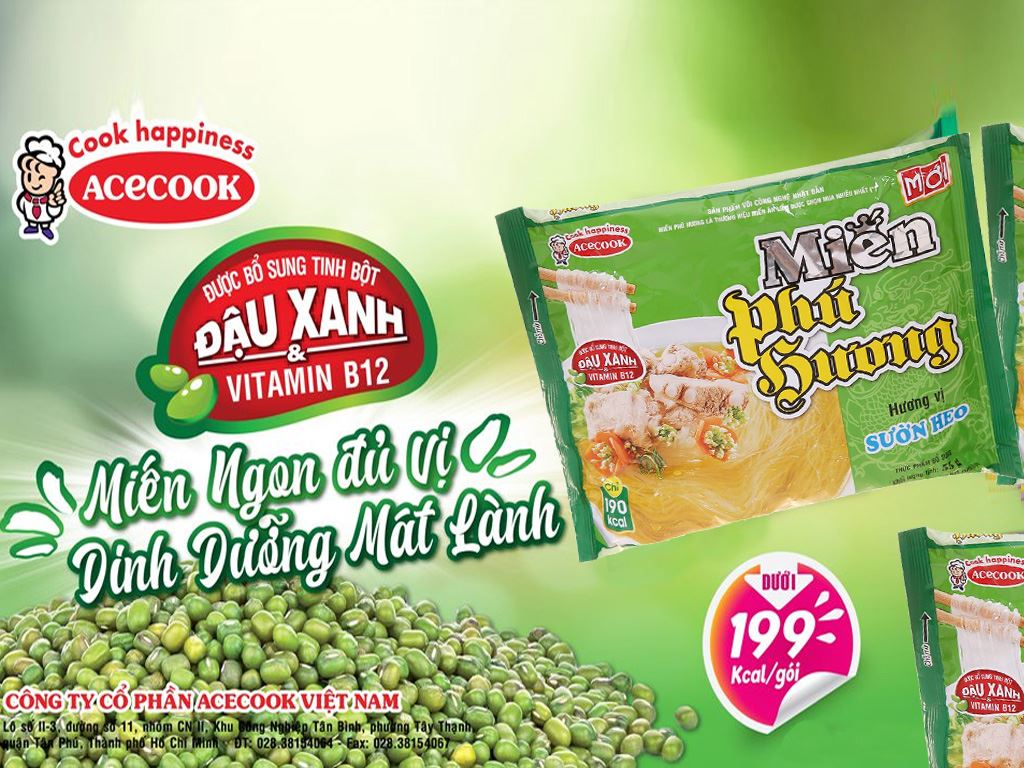 Miến Phú Hương sườn heo 55g