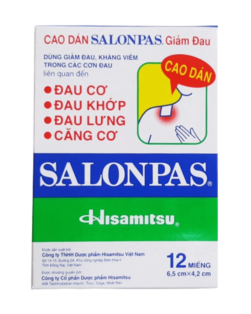 Miếng dán Salonpas