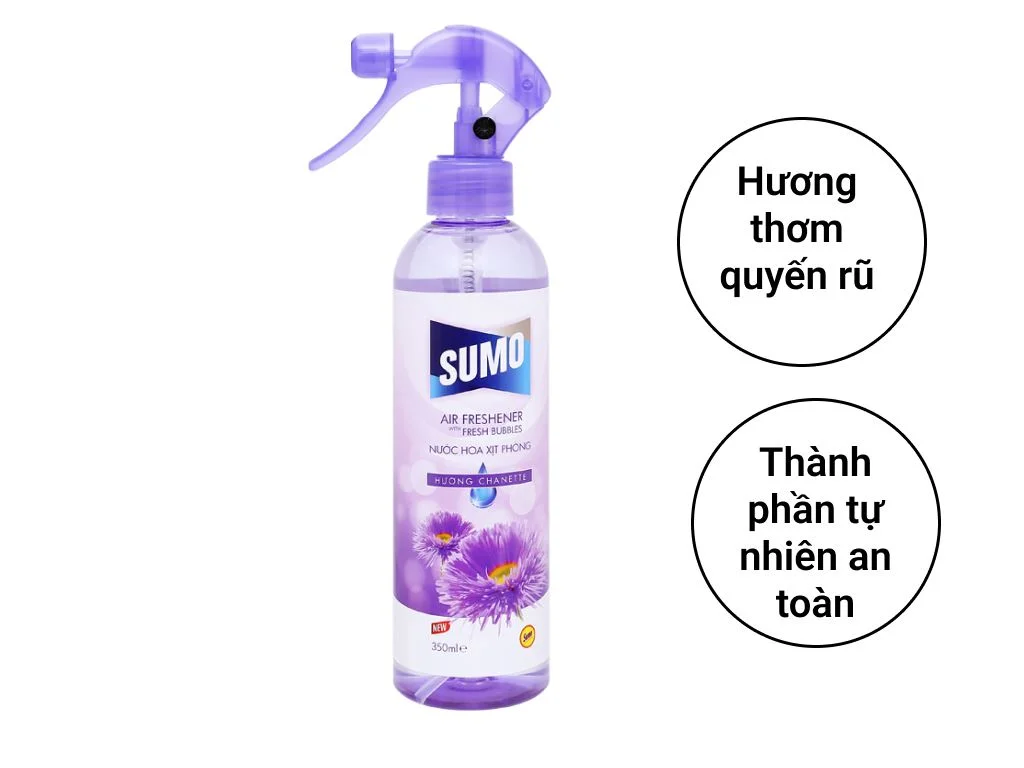 Nước xịt phòng Sumo hương chanette 350ml
