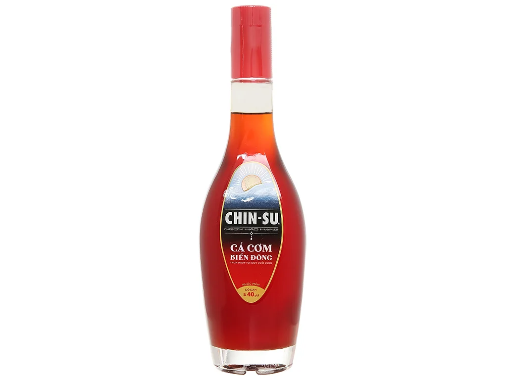 Nước mắm Chin-su cá cơm biển đông VIP chai 500ml