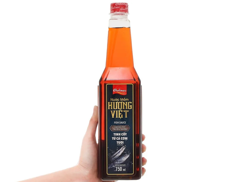 Nước mắm Hương Việt Cholimex 12 độ đạm chai 750ml