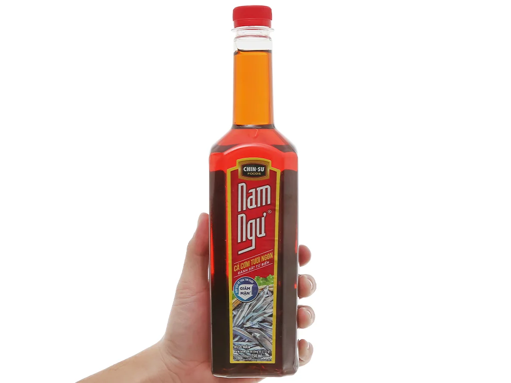Nước mắm Nam Ngư cá cơm chai 750ml