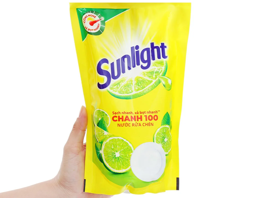 Nước rửa chén Sunlight chanh 100 750g