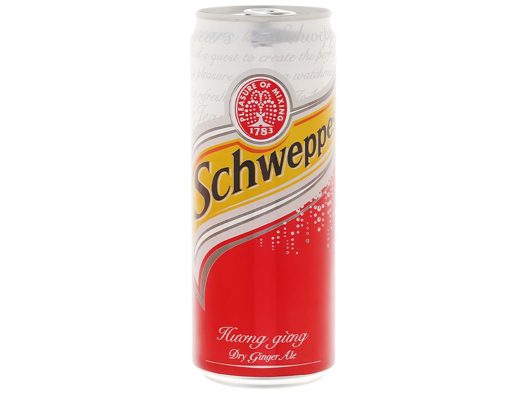 Soda Ginger Ale Schweppes lon 320ml
