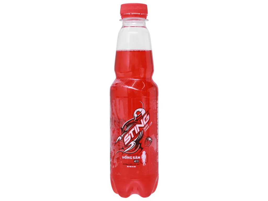 Sting dâu tây đỏ chai 330ml
