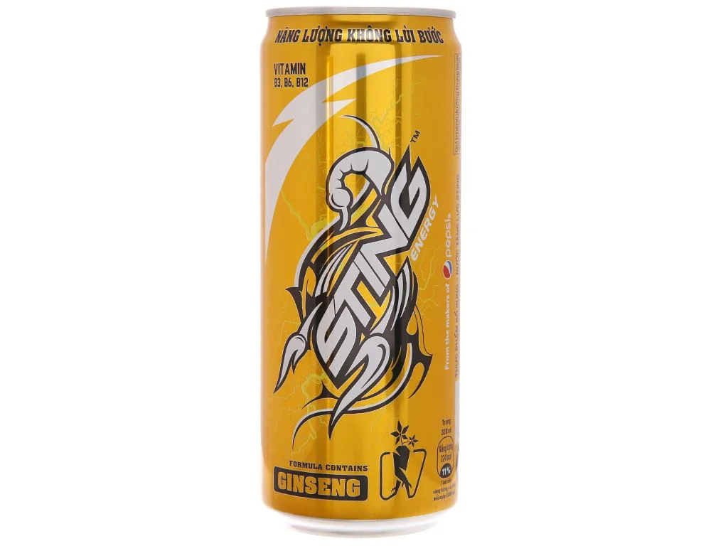 Sting vàng lon 320ml