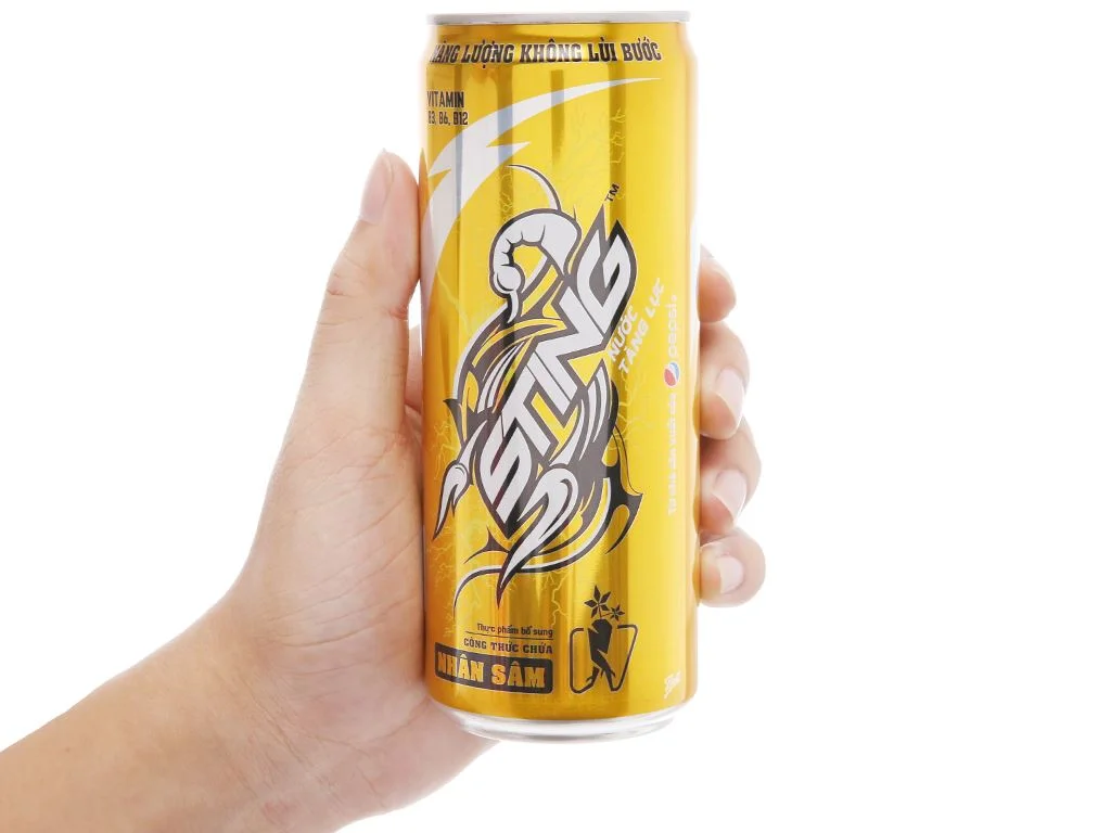 Sting vàng lon 320ml