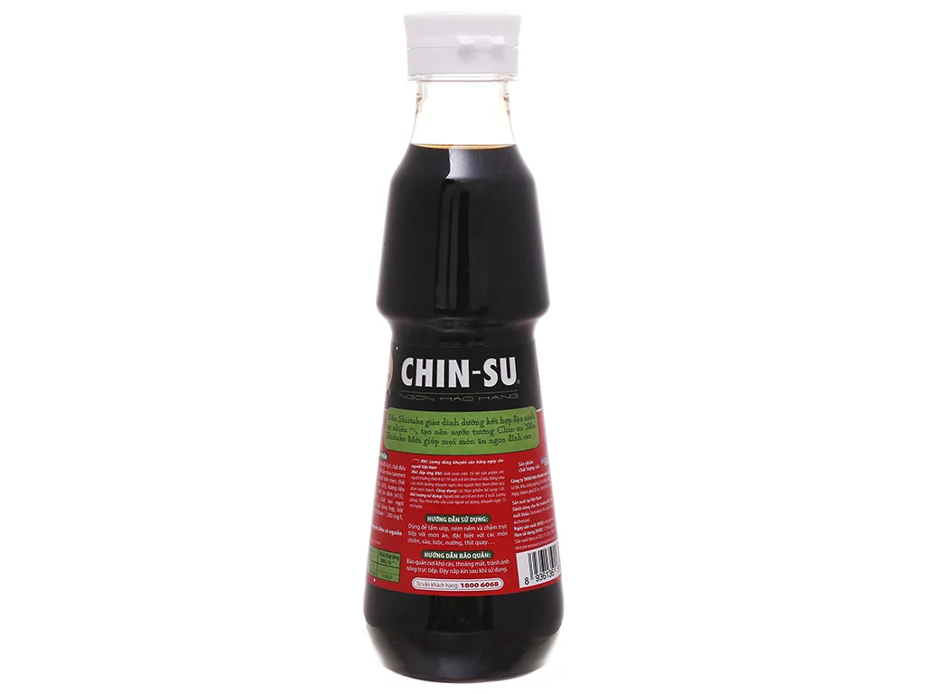 Nước tương Chin-su nấm Shiitake chai 330ml
