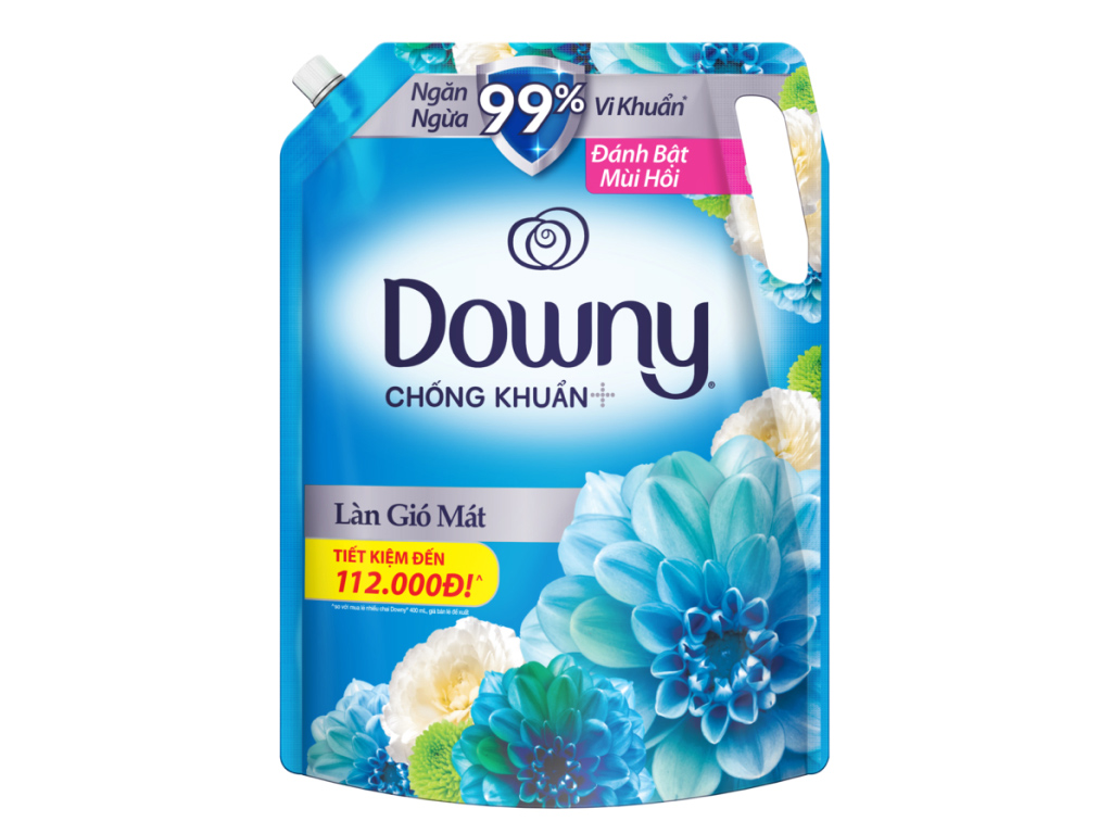 Nước xả Downy Túi Làn Gió Mát 2.3l