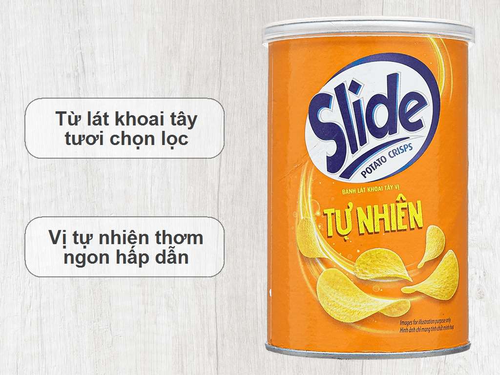 Bánh Slide khoai tây vị original 65g