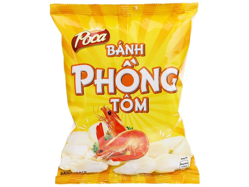 Bánh Snack Poca Phồng Tôm 60g