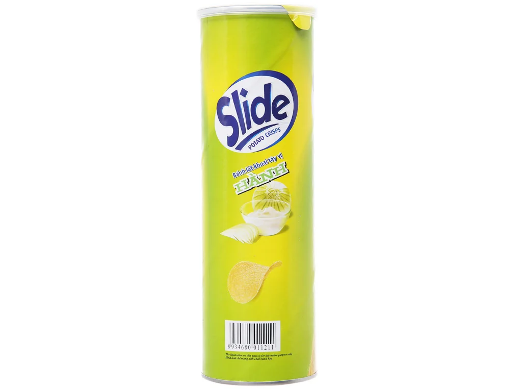 Bánh Slide khoai tây vị kem chua và hành 150g