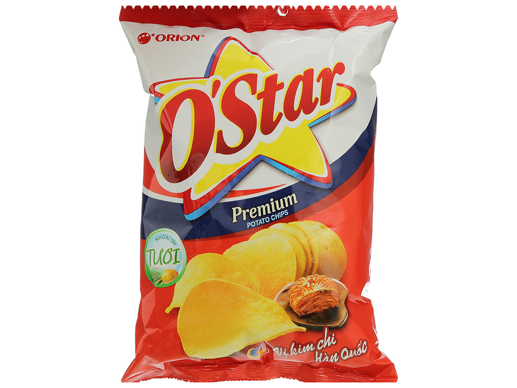 Bánh O'star vị kim chi Hàn Quốc 32g