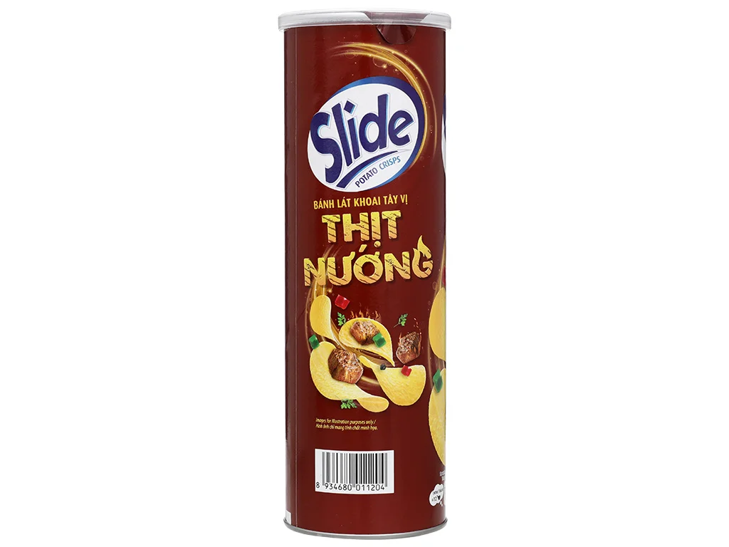 Bánh Slide khoai tây vị thịt nướng 150g