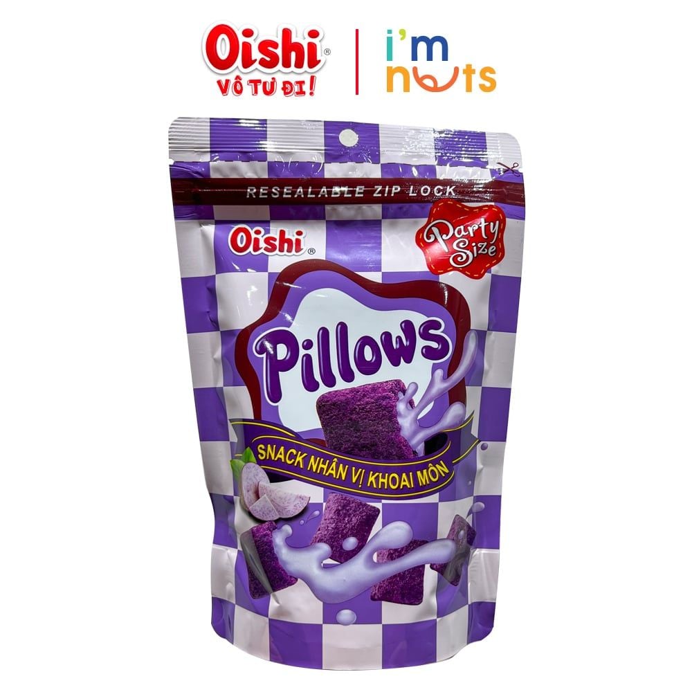 Pillows Snack Nhân Vị Khoai Môn 85g