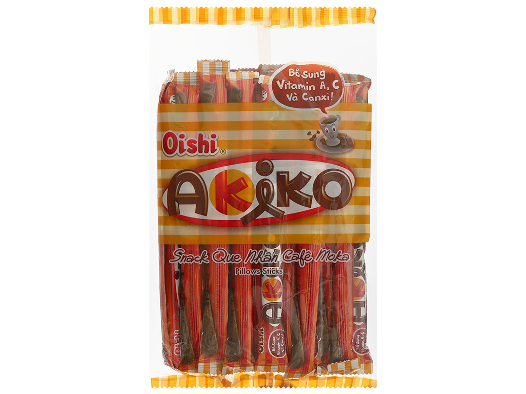 Akiko Snack Que Nhân Cafe Moka 7g