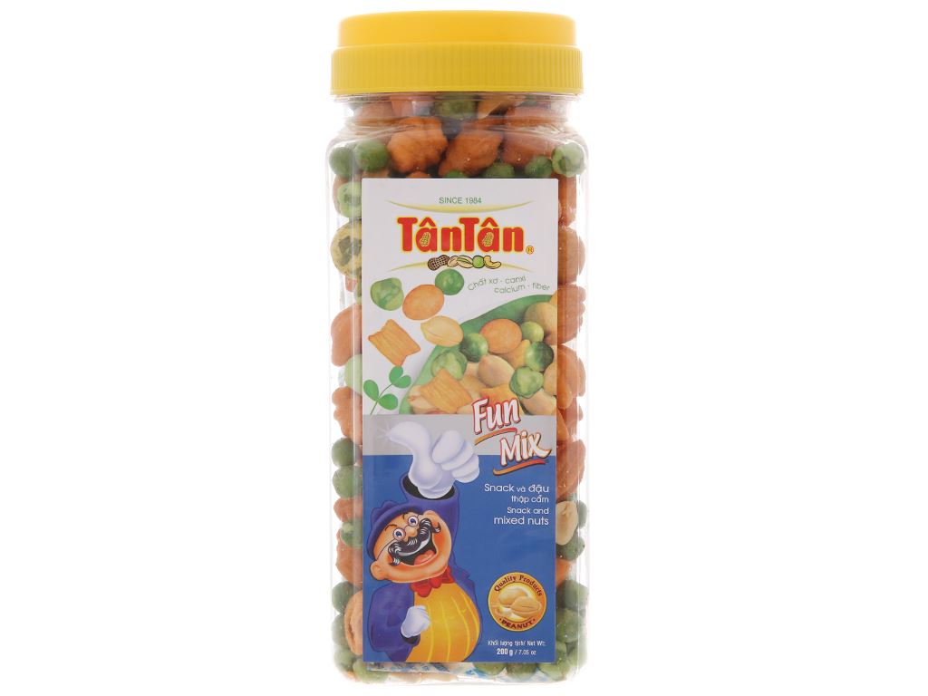 Đậu phộng Tân Tân Snack và Thập Cẩm 24gr
