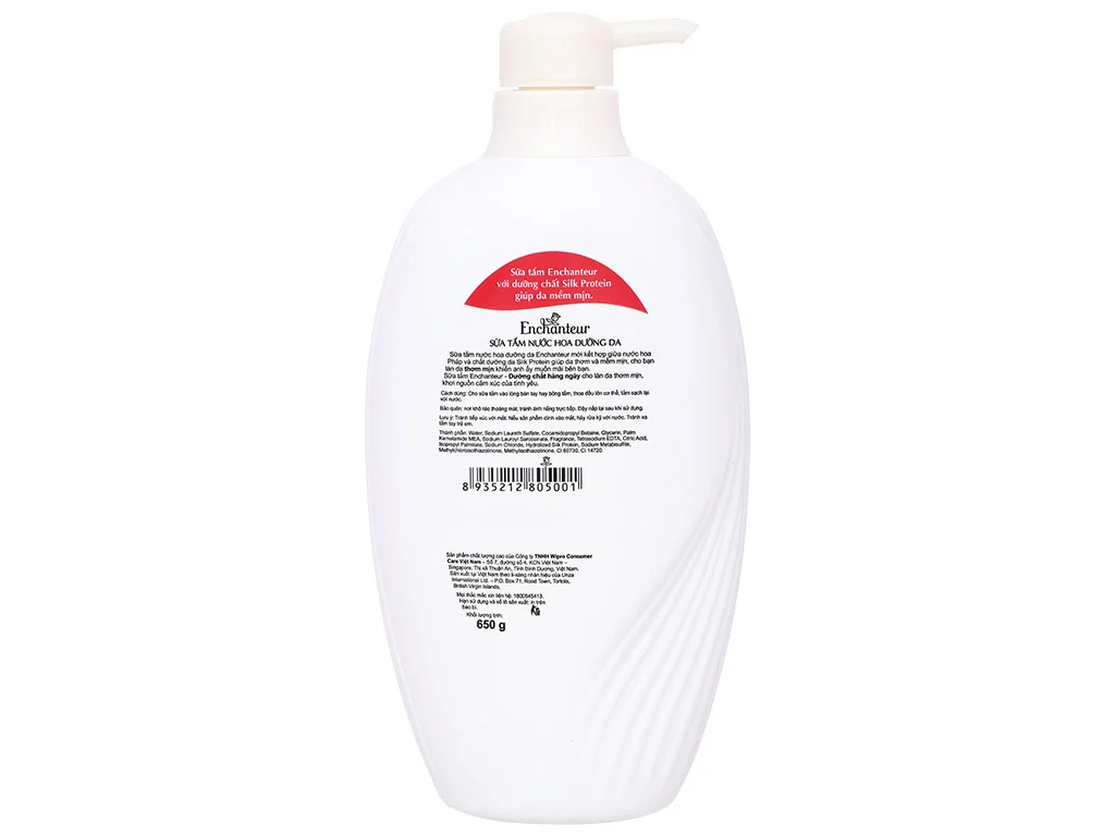 Sữa tắm Enchanteur Senration Tím 650g