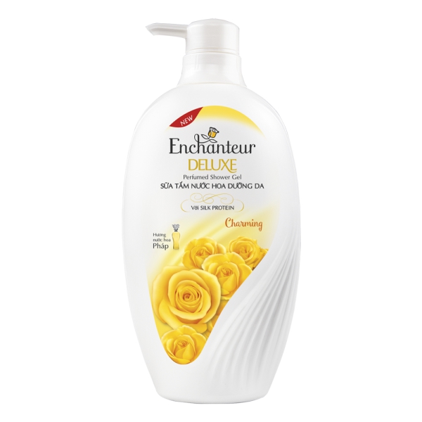 Sữa tắm Enchanteur Charming Vàng 650g