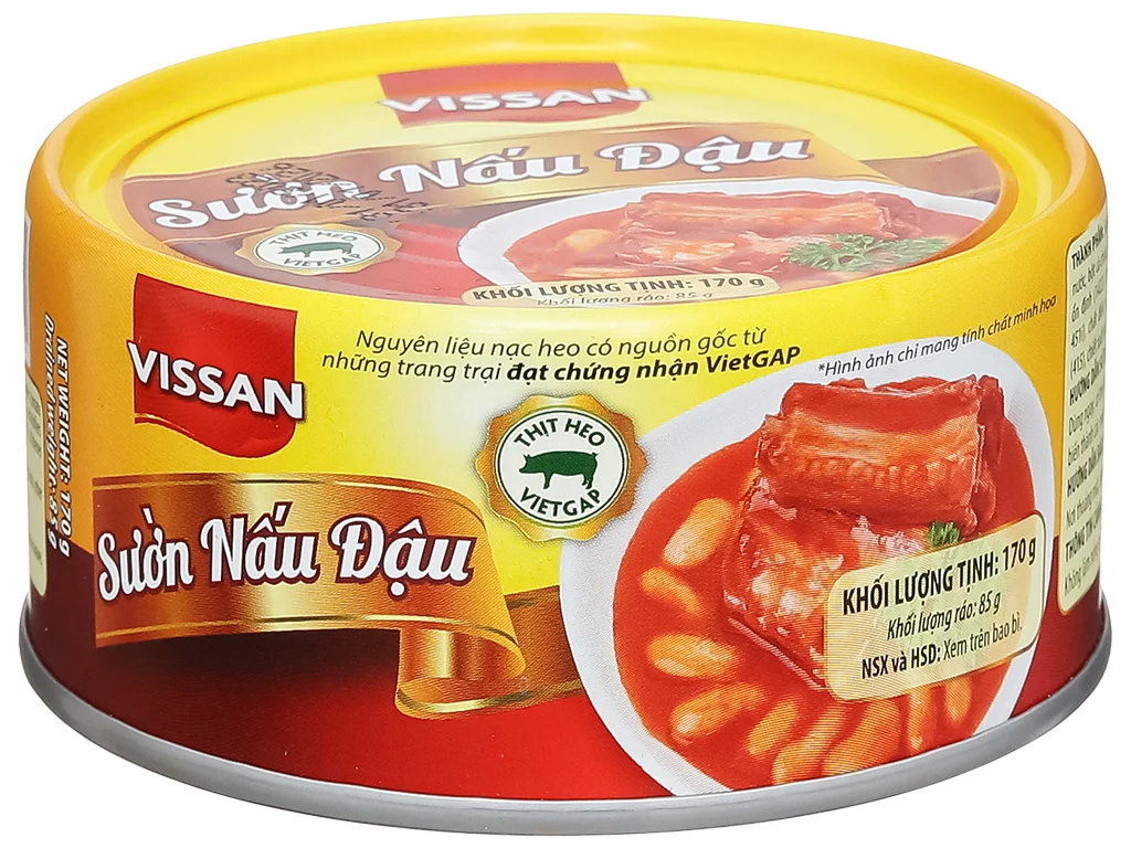 Sườn nấu đậu Vissan 170g