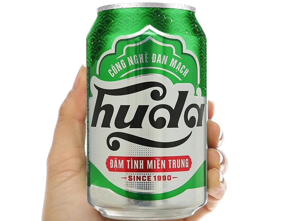 Bia Huda lon 330ml