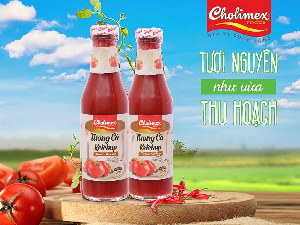 Tương cà Cholimex Ketchup chai 330g