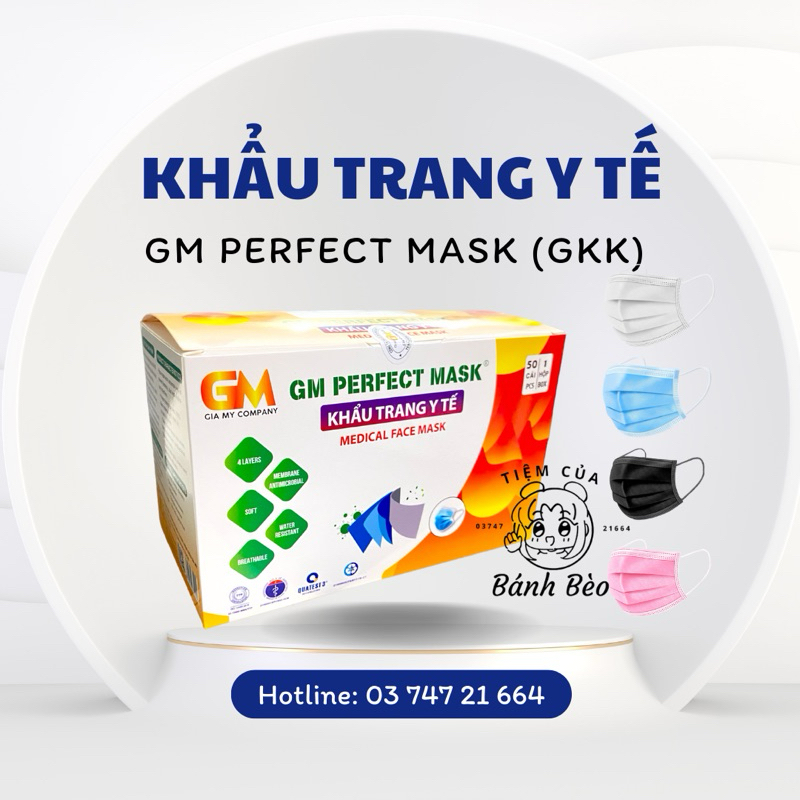 Khẩu trang y tế cao cấp GM Pefect