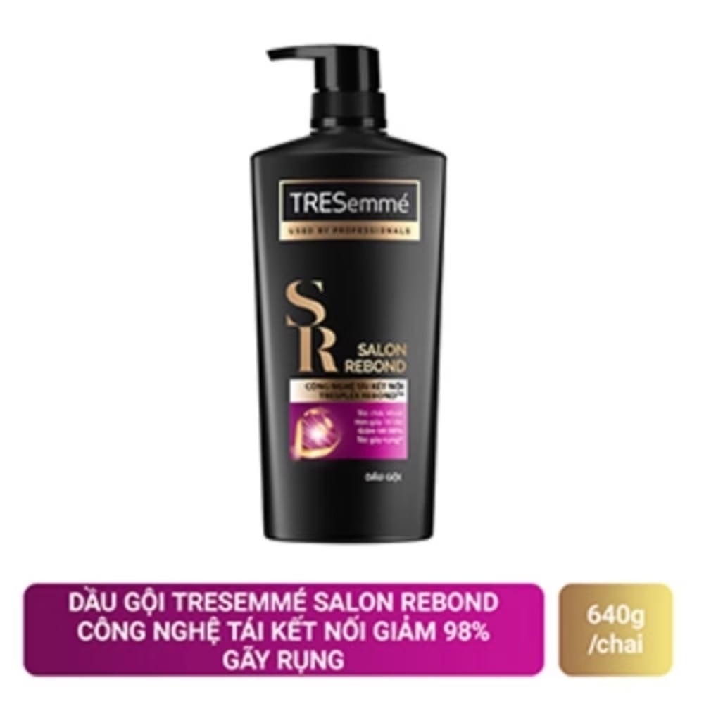 Dầu gội Tresemme Salon Rebond Cho Tóc Hư Tổn 640g
