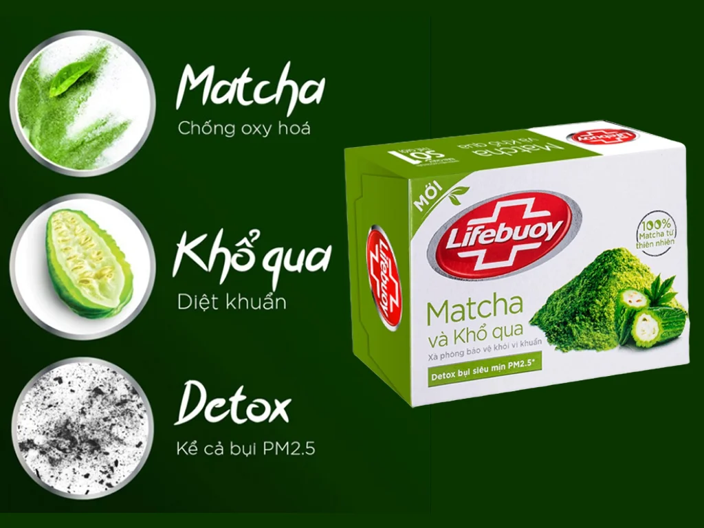 Xà phòng Cục Lifebuoy khổ qua 90g