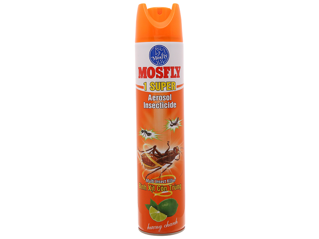 Xịt muỗi Mosfly hương chanh