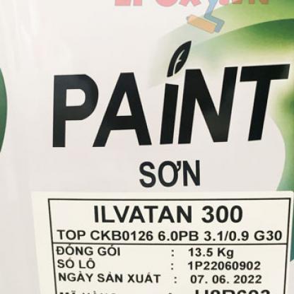 Sơn Chokwang - Ilvatan 300 Top White G‑30 (bóng pu trắng 30%)
