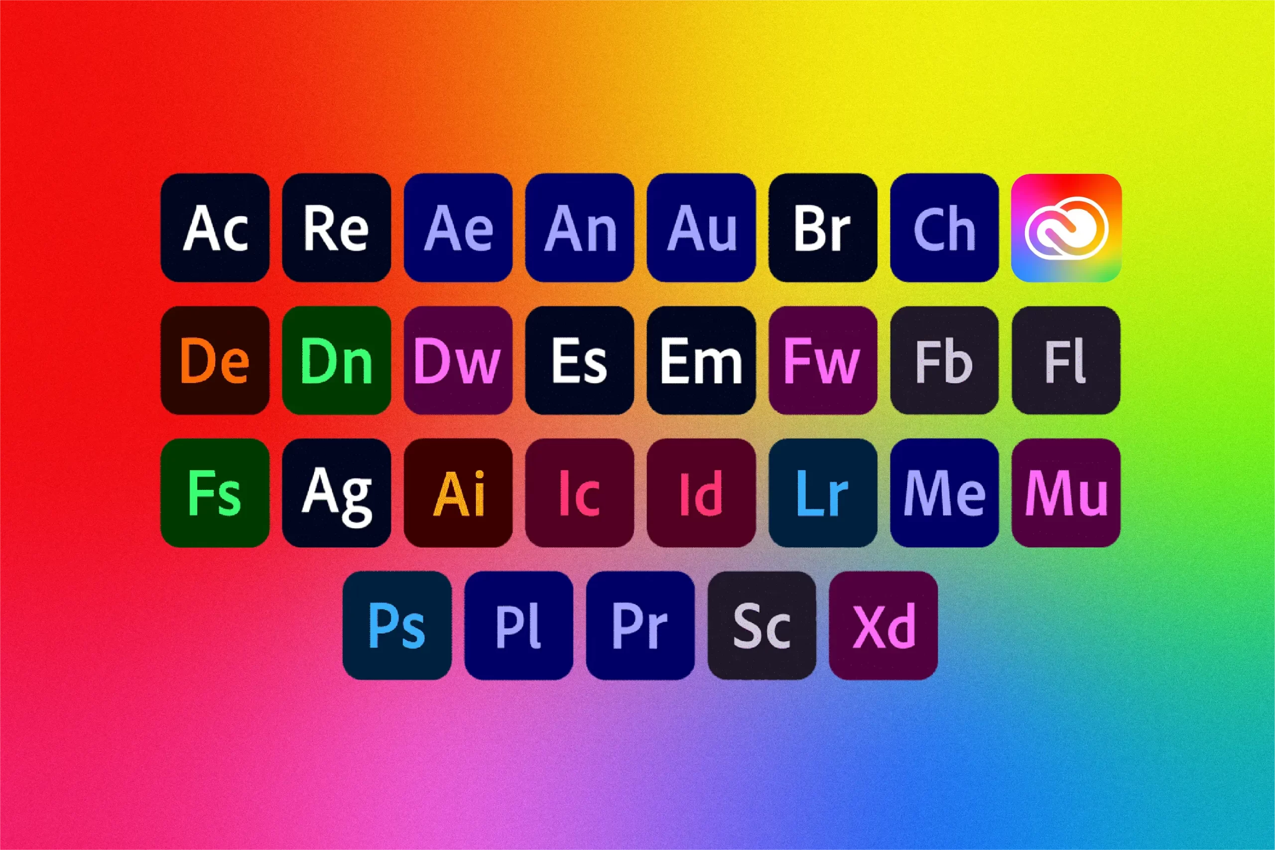 Tài khoản Adobe Full App (1000gb Cloud) - 1 năm 2 thiết bị renew hàng tháng
