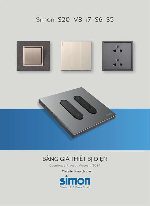Catalogue và bảng gia thiết bị Simon từ T8_2024