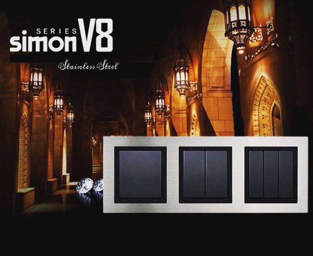 Bảng giá công tắc, ổ cắm dòng V8 thiết bị điện Simon áp dụng từ 01/01/2026